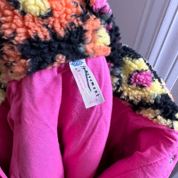 Free People Hit The Slopes Printed Fleece Jacket - Picture 8 of 10